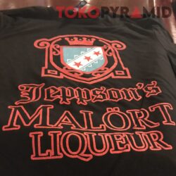 Vintage Jeppson's Malort Liqueur Black Tee