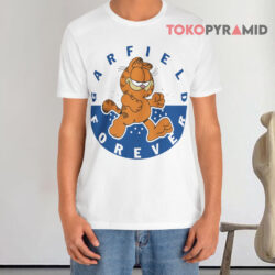 Vintage Jim Davis Garfield Forever White T shirt