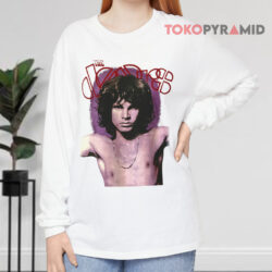 Vintage Jim Morrison The Doors 1990 No One Here Gets Out Alive Shirt 3 Vintage Jim Morrison The Doors 1990 No One Here Gets Out Alive Long sleeved