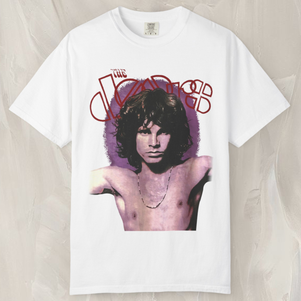 Vintage Jim Morrison The Doors 1990 No One Here Gets Out Alive T shirt Vintage Jim Morrison The Doors 1990 No One Here Gets Out Alive T shirt