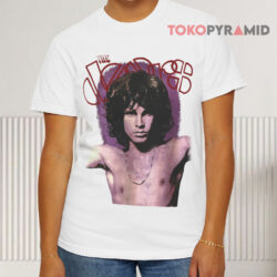Vintage Jim Morrison The Doors 1990 No One Here Gets Out Alive White T shirt