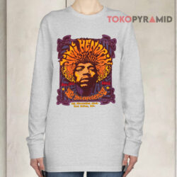 Vintage Jimi Hendrix 5th Dimension Club Shirt Are You Experienced Long sleeved