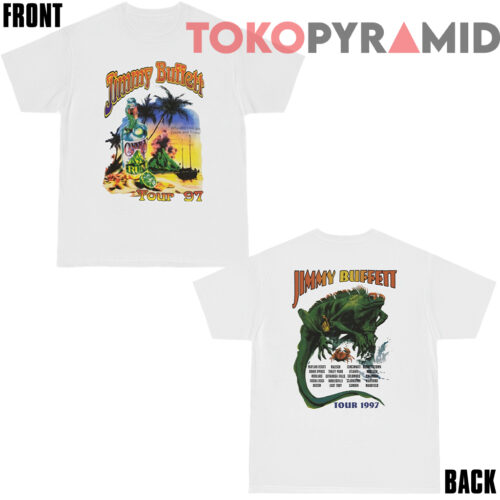 Vintage Jimmy Buffett 1997 Tour Double Sided T shirt Vintage Jimmy Buffett 1997 Tour Double Sided T shirt