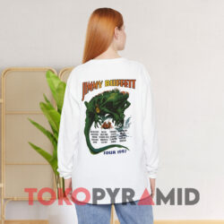Vintage Jimmy Buffett 1997 Tour Double Sided T-shirt 5 Vintage Jimmy Buffett 1997 Tour Double Sided White Long sleeved Back