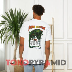 Vintage Jimmy Buffett 1997 Tour Double Sided T-shirt 2 Vintage Jimmy Buffett 1997 Tour Double Sided White T shirt Back