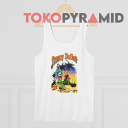 Vintage Jimmy Buffett 1997 Tour Double Sided T-shirt 3 Vintage Jimmy Buffett 1997 Tour Double Sided White Tank Top