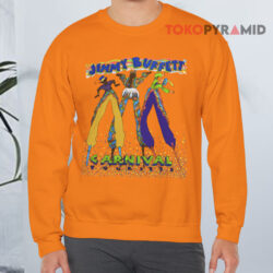 Vintage Jimmy Buffett Carnival Tour 1998 T-Shirt 3 Vintage Jimmy Buffett Carnival Tour 1998 Sweatshirt Front
