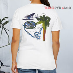Vintage Jimmy Buffett The Outpost Tour 1991 Shirt 2 Vintage Jimmy Buffett The Outpost Tour 1991 T shirt Back