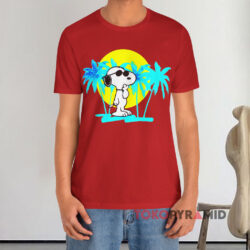 Vintage Joe Cool Snoopy Peanuts Shirt 4 Vintage Joe Cool Snoopy Peanuts Red T shirt