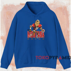 Vintage Joe Montana San Francisco 49ers T-shirt 2 Vintage Joe Montana San Francisco 49ers T shirt Blue Hoodie