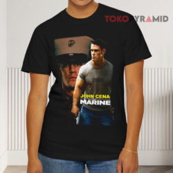 Vintage John Cena The Marine Movie Black T shirt