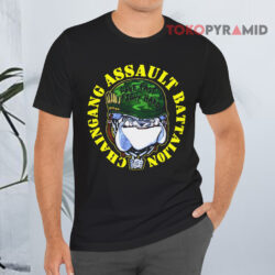 Vintage John Cena Wwe Chain Gang Assault Battalion Black T shirt