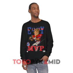 Vintage John Elway Denver Broncos Caricature Shirt 4 Vintage John Elway Denver Broncos Caricature Black Long sleeved