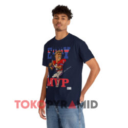 Vintage John Elway Denver Broncos Caricature Shirt 2 Vintage John Elway Denver Broncos Caricature Navy T shirt