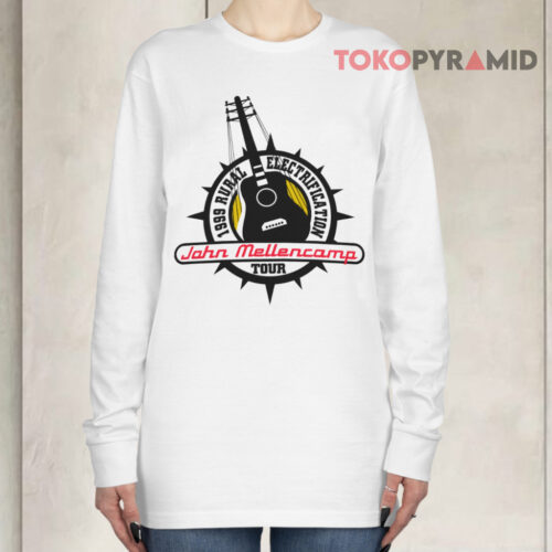 Vintage John Mellencamp 1999 Rural Electrification Tour Long sleeved