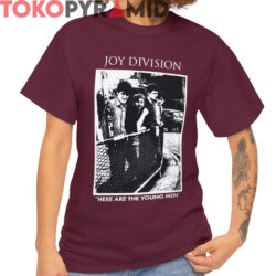 Vintage Joy Division Here Are The Young Man Shirt 2 Vintage Joy Division Here Are The Young Man Shirt