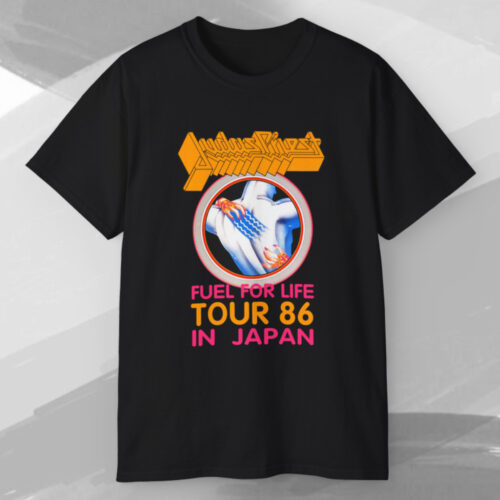 Vintage Judas Priest Fuel For Life Tour 86 In Japan T shirt