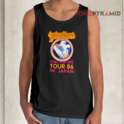 Vintage Judas Priest Fuel For Life Tour 86 In Japan Tank Top