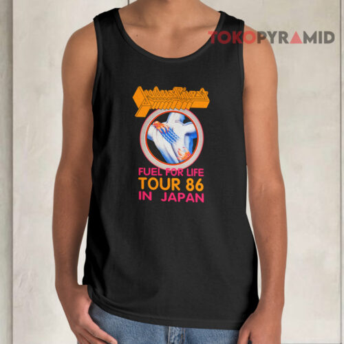 Vintage Judas Priest Fuel For Life Tour 86 In Japan Tank Top