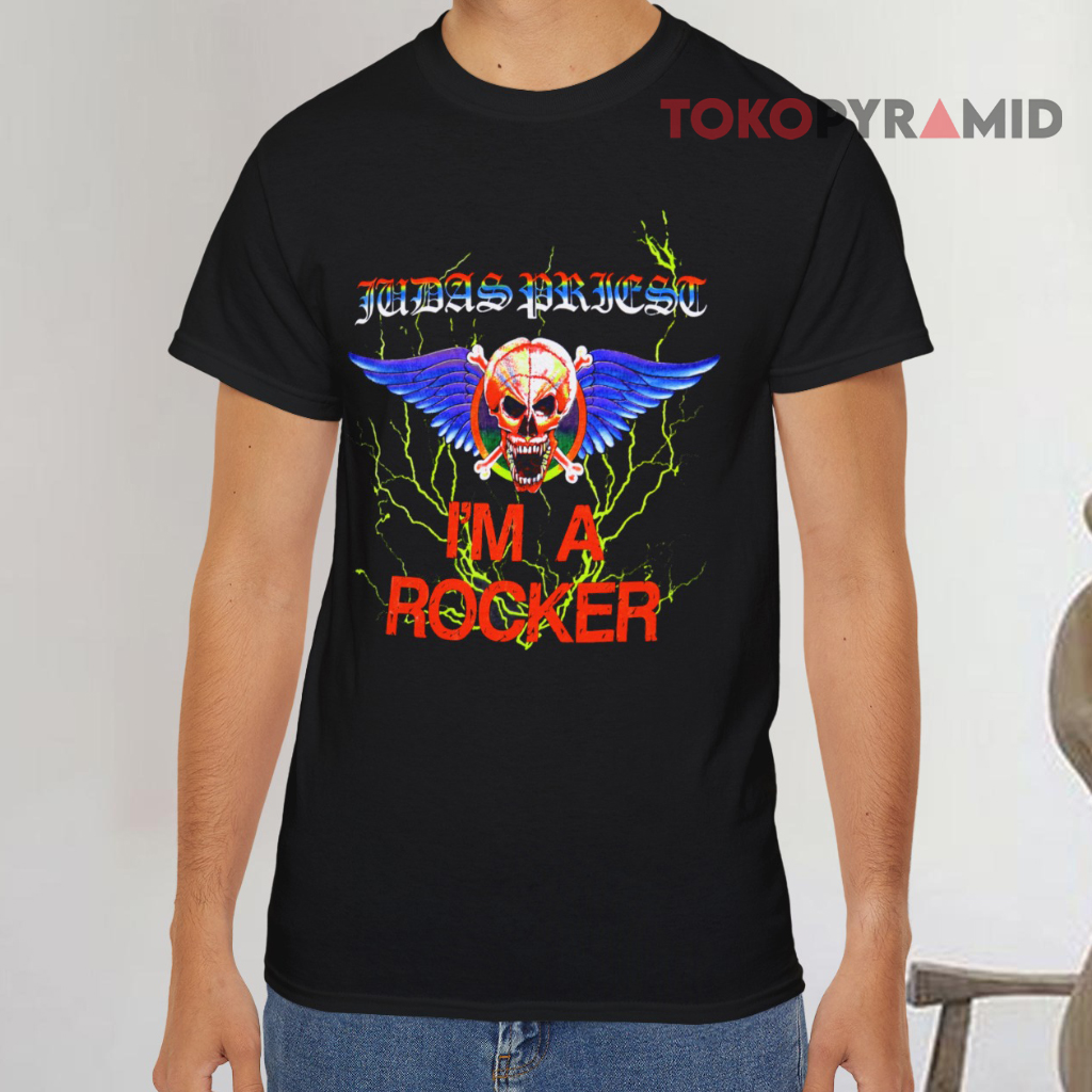 Vintage Judas Priest I'm A Rocker Black T shirt Vintage Judas Priest I'm A Rocker Black T shirt