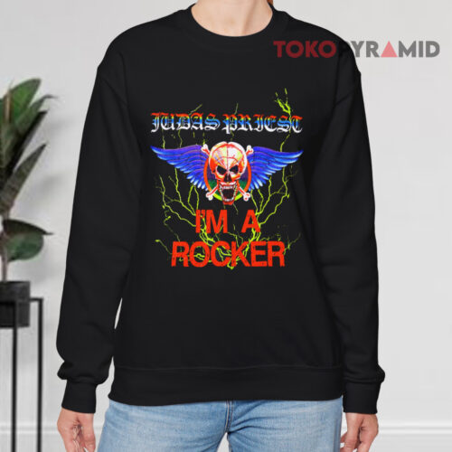 Vintage Judas Priest I'm A Rocker Sweatshirt Vintage Judas Priest I'm A Rocker Sweatshirt
