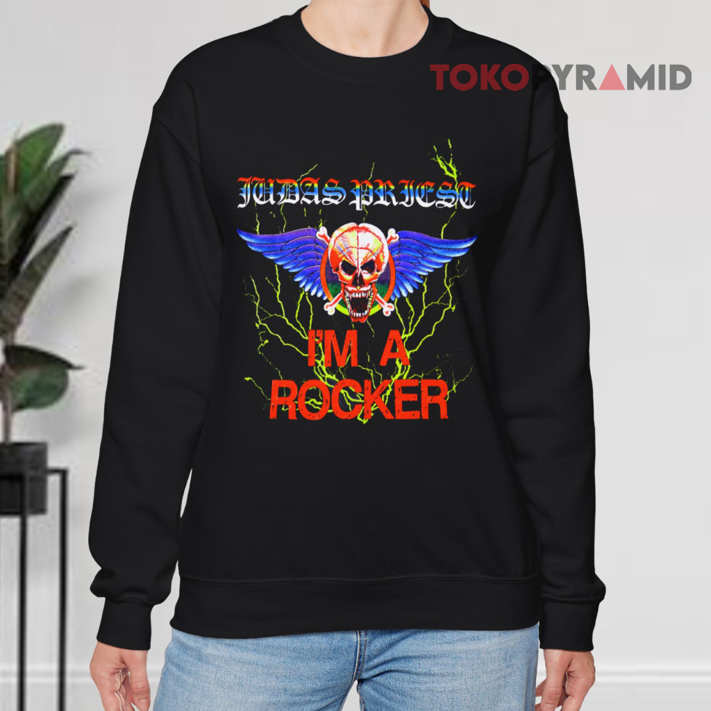 Vintage Judas Priest I'm A Rocker Sweatshirt Vintage Judas Priest I'm A Rocker Sweatshirt