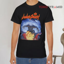 Vintage Judas Priest Jugulator World Tour Black T shirt