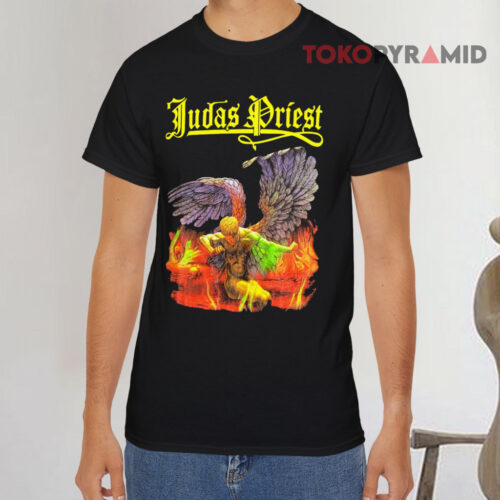 Vintage Judas Priest Sad Wings Of Destiny Black T shirt