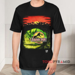 Vintage Jurassic Park 1993 T rex Black T shirt