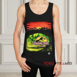 Vintage Jurassic Park 1993 T-Rex Shirt 2 Vintage Jurassic Park 1993 T rex Black Tank Top