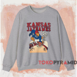 Vintage Kansas Jayhawks Slam Dunk Shirt 4 Vintage Kansas Jayhawks Slam Dunk Shirt Grey Sweatshirt