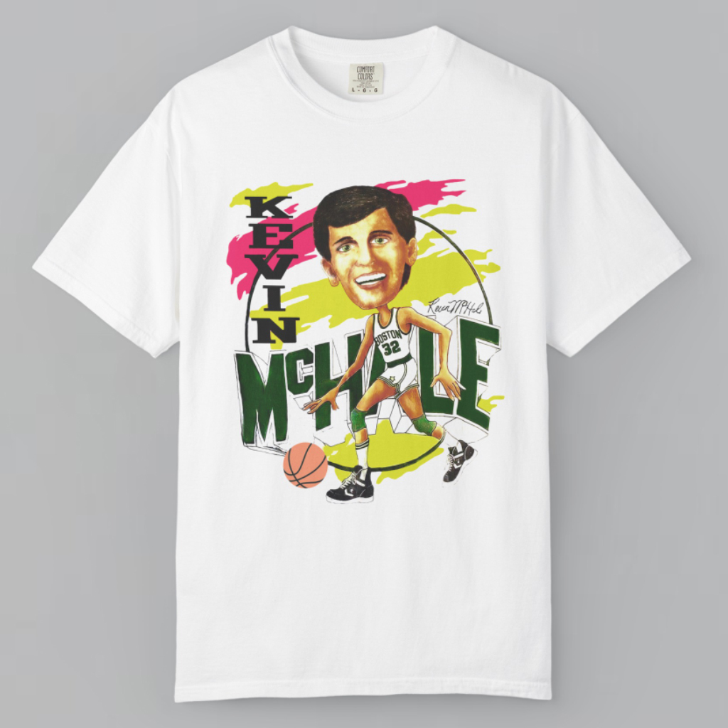 Vintage Kevin Mchale Boston Celtics Caricature T shirt Vintage Kevin Mchale Boston Celtics Caricature T shirt