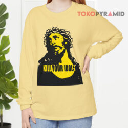 Vintage Kill Your Idols Jesus Guns N' Roses Shirt 4 Vintage Kill Your Idols Jesus Guns N' Roses Long sleeved