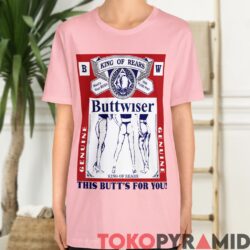 Rare Vintage King Of Rears Buttwiser Shirt 2 Vintage King Of Rears Buttwiser Shirt