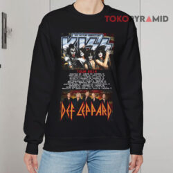 Vintage Kiss And Def Leppard Tour 2014 Shirt 3 Vintage Kiss And Def Leppard Tour 2014 Sweatshirt