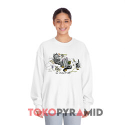 Vintage Kliban Cat Chow Fun Crazy Shirt 2 Vintage Kliban Cat Chow Fun Crazy White Sweatshirt