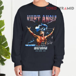 Vintage Kurt Angle WWE Wrestling Shirt 4 Vintage Kurt Angle Wwe Wrestling Long sleeved