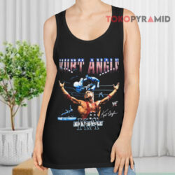 Vintage Kurt Angle WWE Wrestling Shirt 2 Vintage Kurt Angle Wwe Wrestling Tank Top
