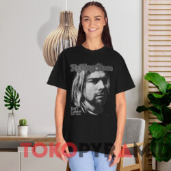 Vintage Kurt Cobain Rolling Stone T shirt Black T shirt