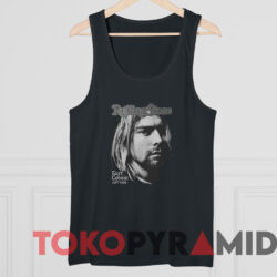 Vintage Kurt Cobain Rolling Stone T shirt Black TankTop