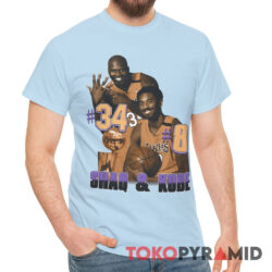 Vintage LA Lakers 34 Shaq and Kobe Bryant 8 Unique Shirt