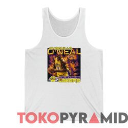 Vintage LA Lakers Shaquille O'Neal 34 T-shirt Rare 4 Vintage LA Lakers Shaquille O'Neal 34 T shirt White Tank Top
