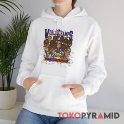 Vintage Lakers 1987 World Champs The Drive For Five Hoodie