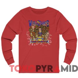 Vintage Lakers 1987 World Champs The Drive For Five Tee 2 Vintage Lakers 1987 World Champs The Drive For Five Tee Red Long sleeved