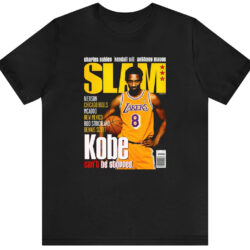 Rare Lakers Kobe Bryant Slam Magazine 1998 Cover Can't Be Stopped Tee 5 Rare Lakers Kobe Bryant Slam Magazine 1998 Cover Can't Be Stopped Tee