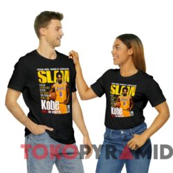 Rare Lakers Kobe Bryant Slam Magazine 1998 Cover Can't Be Stopped Tee 4 Vintage Lakers Kobe Bryant Slam Magazine 1998 Cover Can't Be Stopped Tee Black T shirt