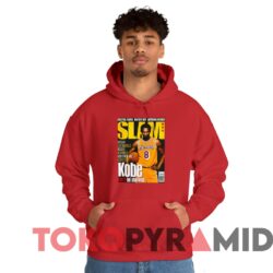 Rare Lakers Kobe Bryant Slam Magazine 1998 Cover Can't Be Stopped Tee 3 Vintage Lakers Kobe Bryant Slam Magazine 1998 Cover Can't Be Stopped Tee Red Hoodie