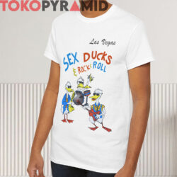 Vintage Las Vegas Sex Ducks And Rock And Roll Shirt