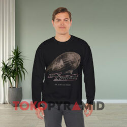 Vintage Led Zeppelin 1977 Los Angeles Black Sweatshirt