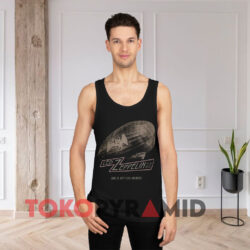 Vintage Led Zeppelin 1977 Los Angeles Black Tank Top